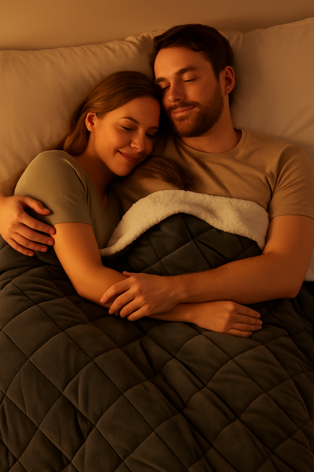 SomnaSoft – Premium Schwerkraftdecke mit Tiefenentspannungseffekt