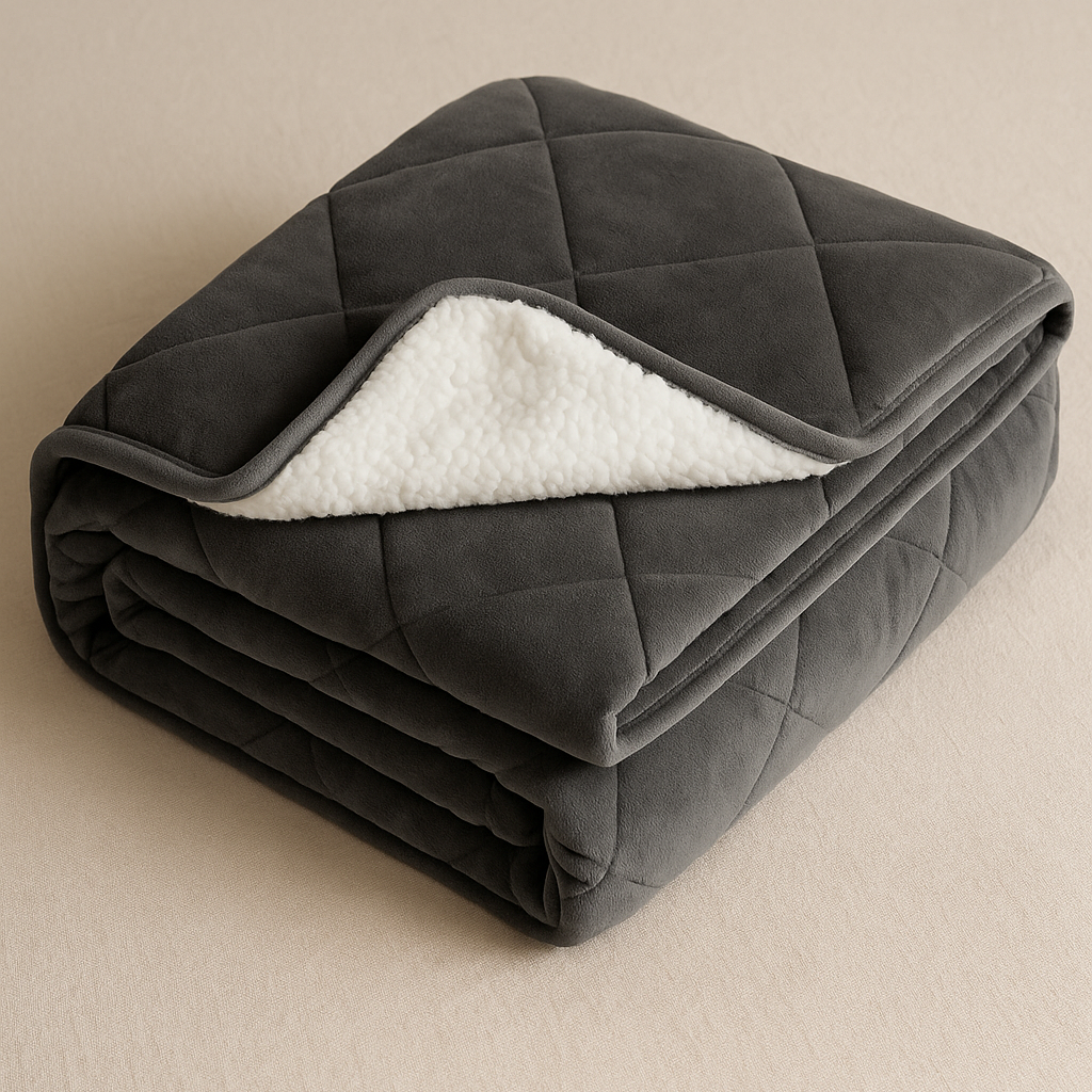 SomnaSoft – Premium Schwerkraftdecke mit Tiefenentspannungseffekt