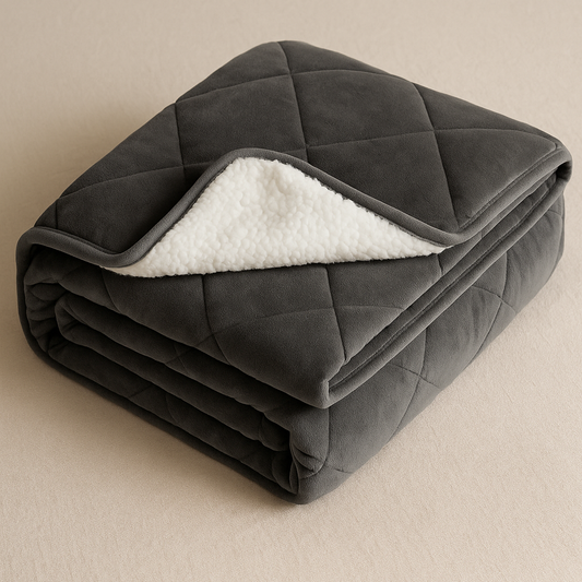 SomnaSoft – Premium Schwerkraftdecke mit Tiefenentspannungseffekt